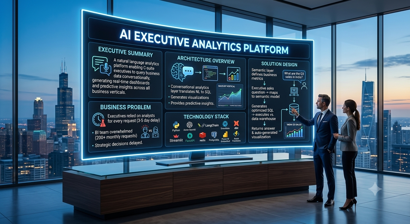 Cover image for AI Executive Analytics Platform